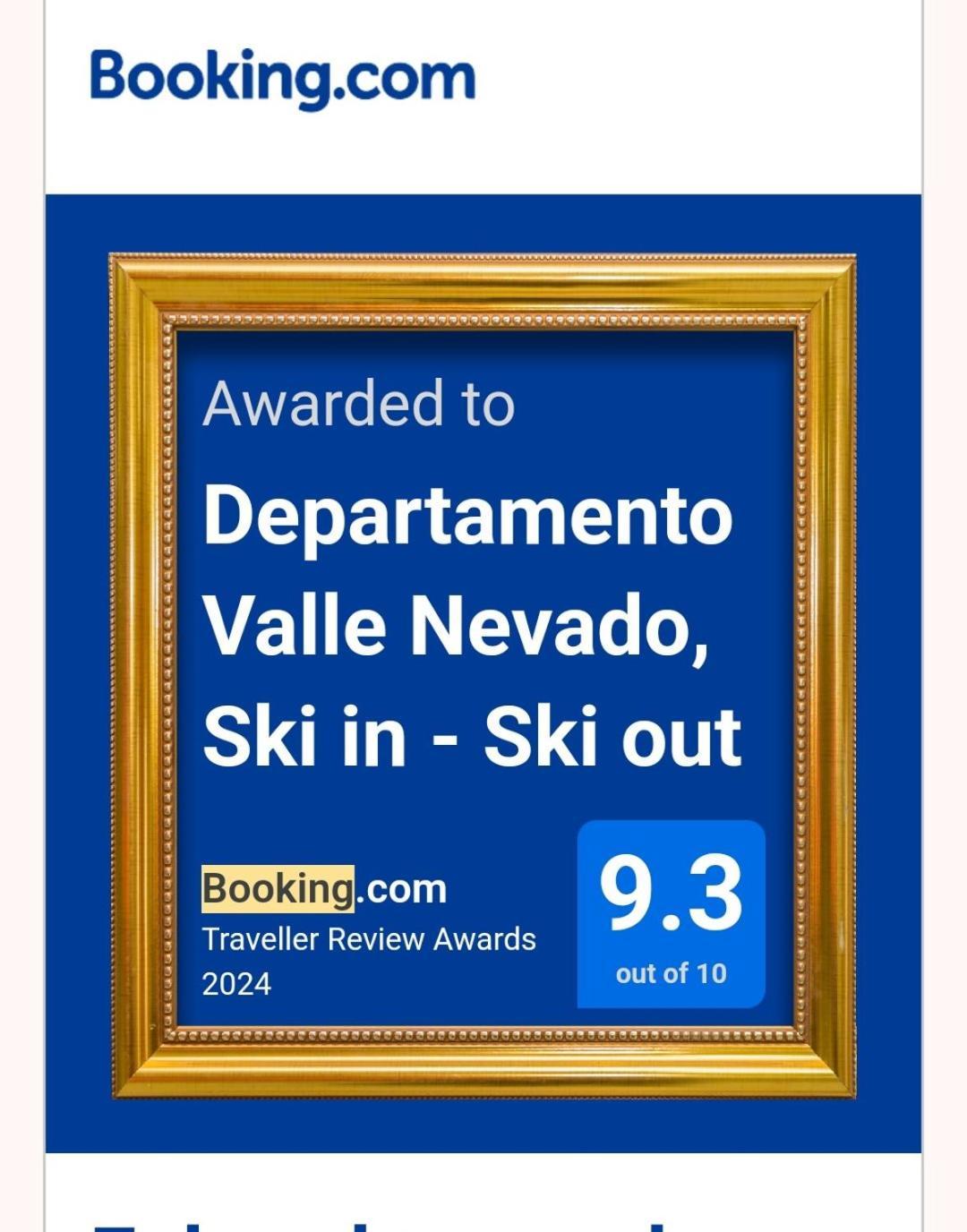Departamento Valle Nevado, Ski In - Ski Out Santiago de Chile Exteriör bild
